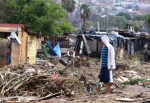 Sheinbaum confirma mil 500 viviendas afectadas por tormenta «Rachel» en BC