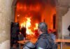 Detienen a 5 por incendios en Congreso y Palacio de Justicia de Jalisco