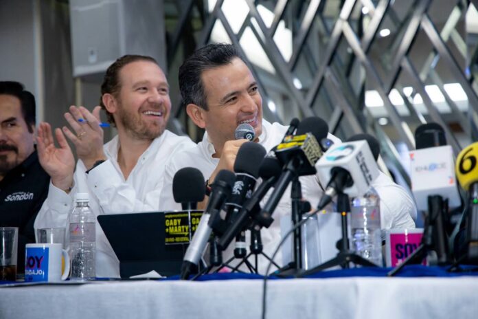 MARCO BONILLA Invitó a los juarenses a sumarse a un proyecto ciudadano enfocado en atender las necesidades de la frontera