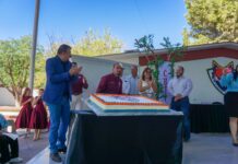 Acompaña Fito Gardea a la comunidad educativa del CBTis 197 en su 42 aniversario