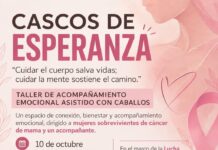 Invitan en Delicias a sobrevivientes de cáncer de mama a taller gratuito con caballos