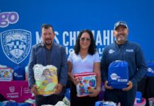DIF municipal Saucillo recibe apoyo de 25 kits de acompañamiento infantil bajo el liderazgo de la gobernadora Maru Campos Galván