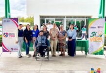 ¡Sí a la Vida! llevan en Meoqui conferencia a jóvenes del COBACH 28