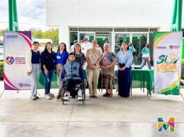 ¡Sí a la Vida! llevan en Meoqui conferencia a jóvenes del COBACH 28