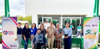 ¡Sí a la Vida! llevan en Meoqui conferencia a jóvenes del COBACH 28